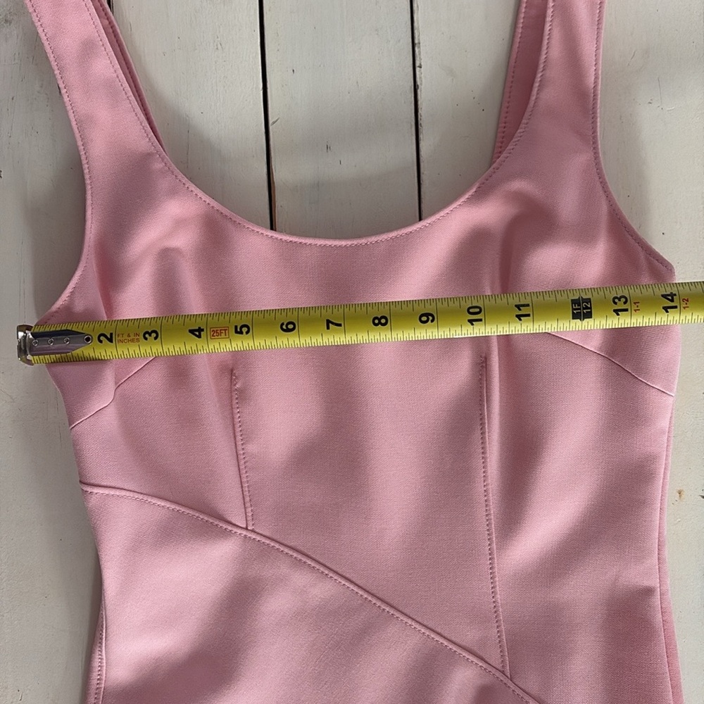 Cinq A Sept Sharon Knotted Crepe Mini Dress, Pink, 4 - Picture 10 of 13